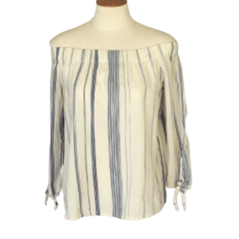 Girl Krazy Cotton Off-Shoulder Top Size M